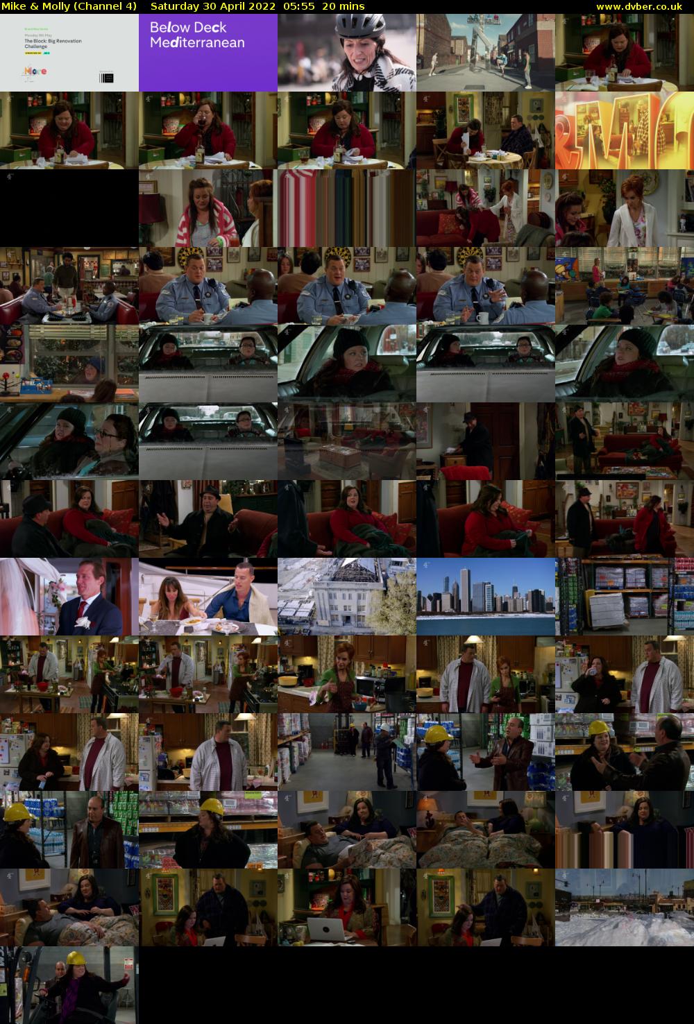 Mike & Molly (Channel 4) Saturday 30 April 2022 05:55 - 06:15