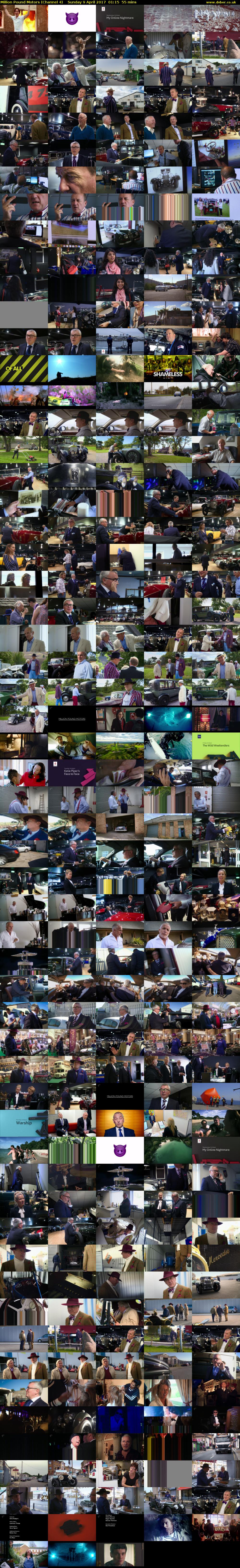Million Pound Motors (Channel 4) Sunday 9 April 2017 01:15 - 02:10