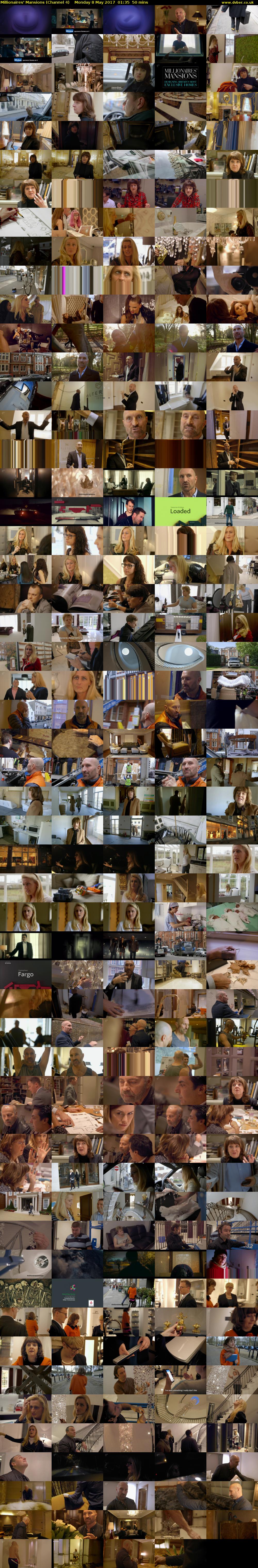 Millionaires' Mansions (Channel 4) Monday 8 May 2017 01:35 - 02:25