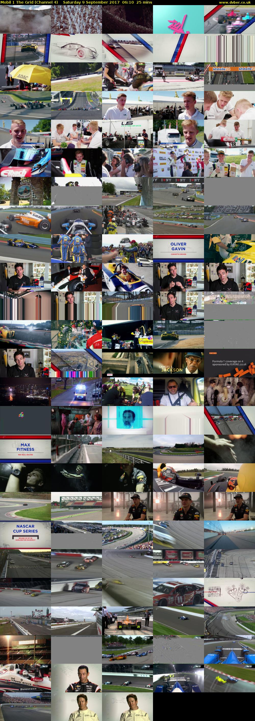 Mobil 1 The Grid (Channel 4) Saturday 9 September 2017 06:10 - 06:35
