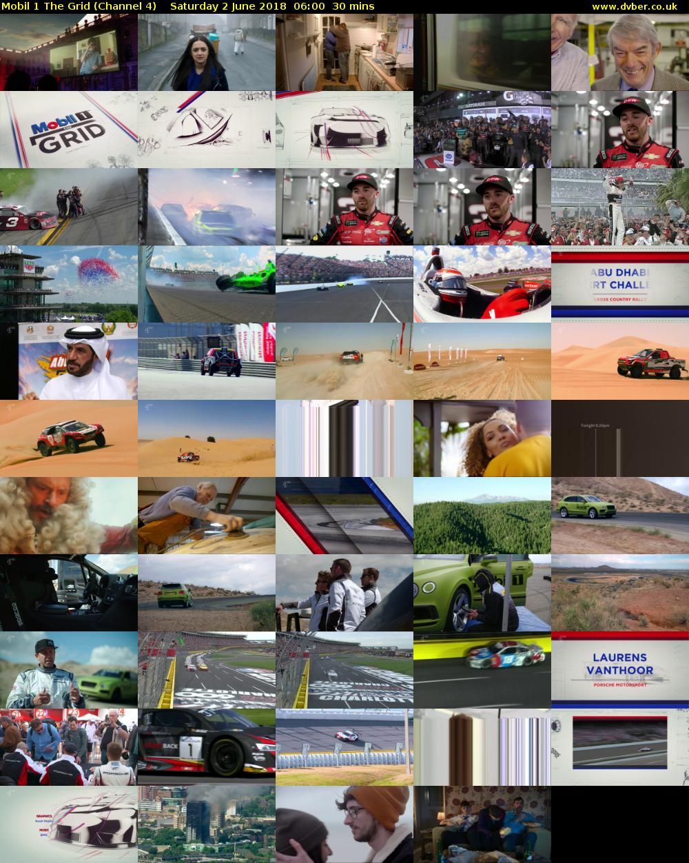 Mobil 1 The Grid (Channel 4) Saturday 2 June 2018 06:00 - 06:30
