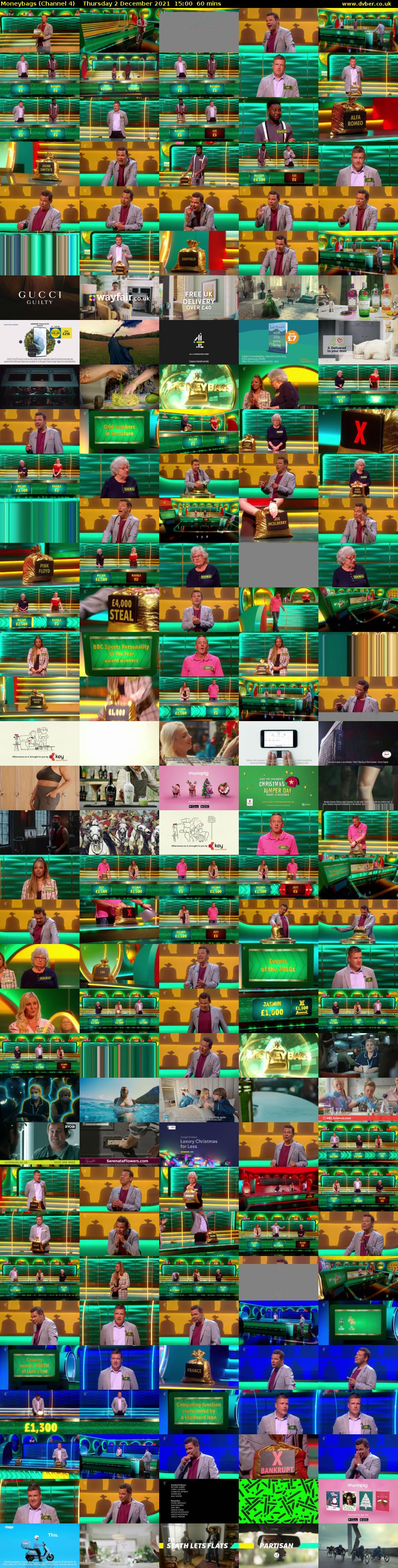 Moneybags (Channel 4) Thursday 2 December 2021 15:00 - 16:00