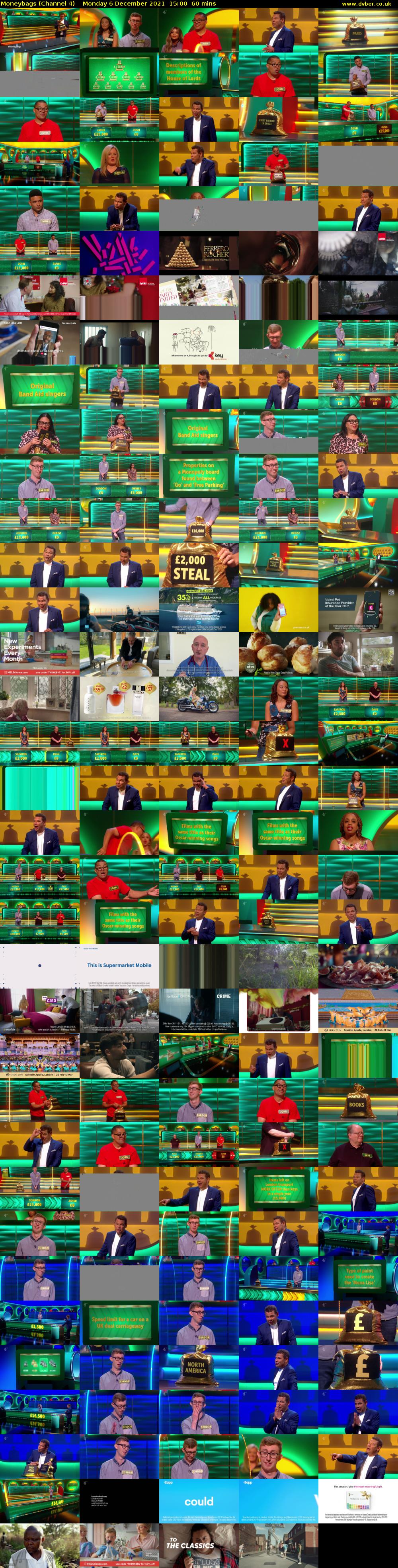 Moneybags (Channel 4) Monday 6 December 2021 15:00 - 16:00
