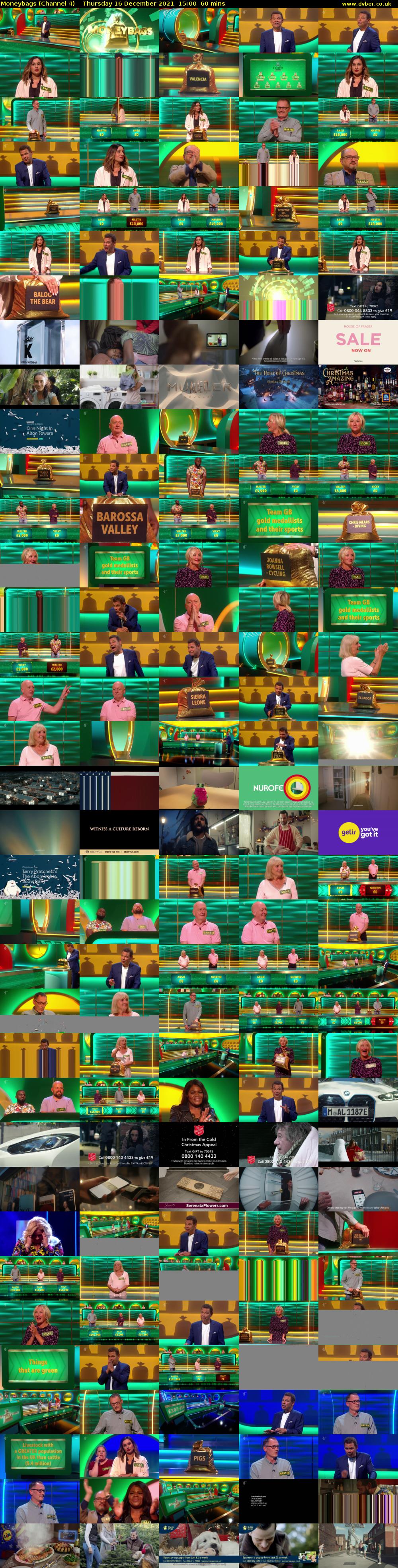 Moneybags (Channel 4) Thursday 16 December 2021 15:00 - 16:00