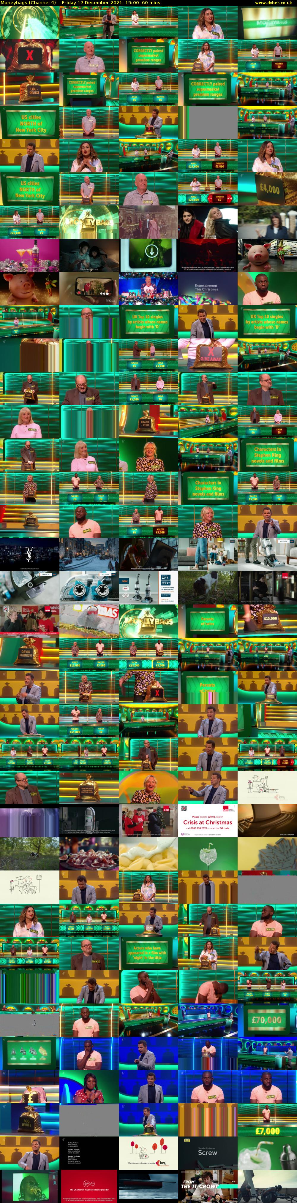 Moneybags (Channel 4) Friday 17 December 2021 15:00 - 16:00