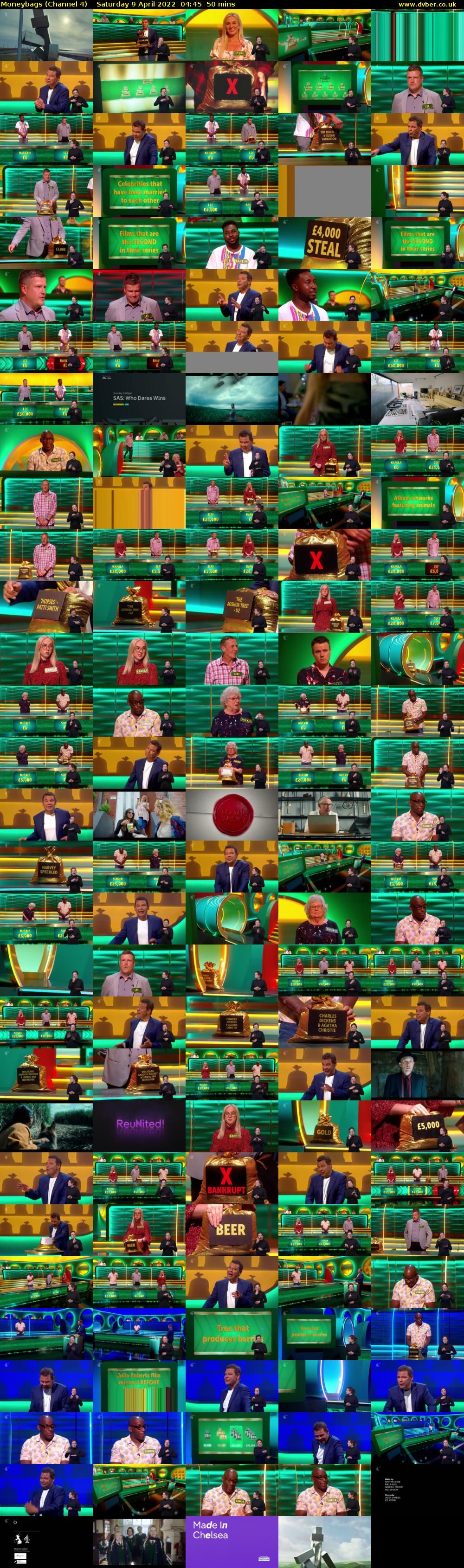Moneybags (Channel 4) Saturday 9 April 2022 04:45 - 05:35
