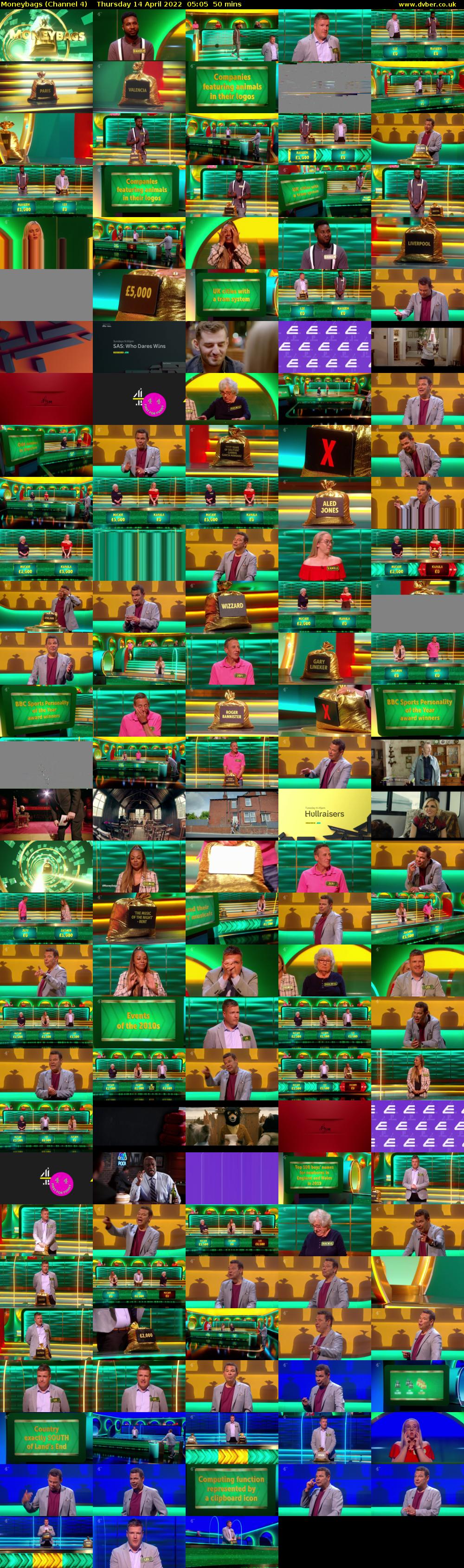Moneybags (Channel 4) Thursday 14 April 2022 05:05 - 05:55