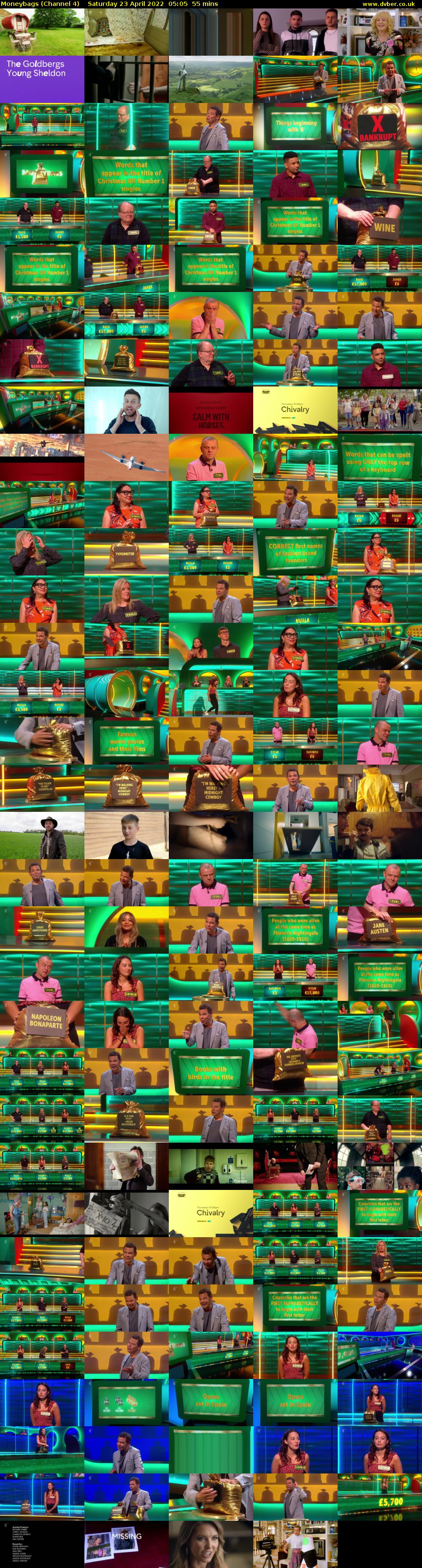 Moneybags (Channel 4) Saturday 23 April 2022 05:05 - 06:00