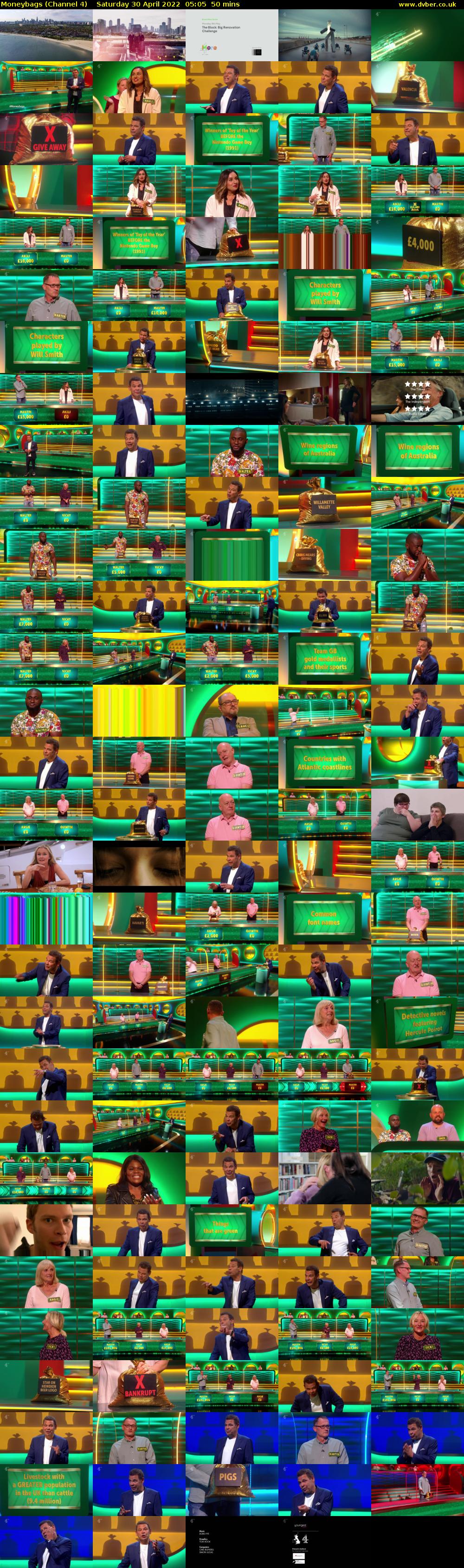 Moneybags (Channel 4) Saturday 30 April 2022 05:05 - 05:55