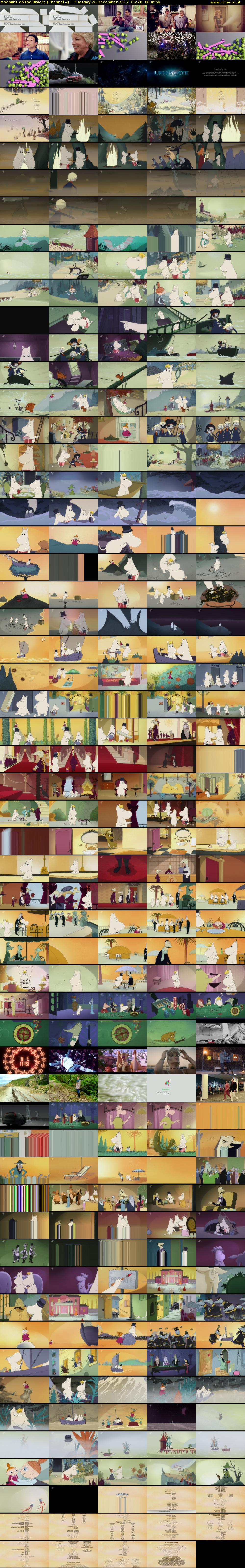 Moomins on the Riviera (Channel 4) Tuesday 26 December 2017 05:20 - 06:40