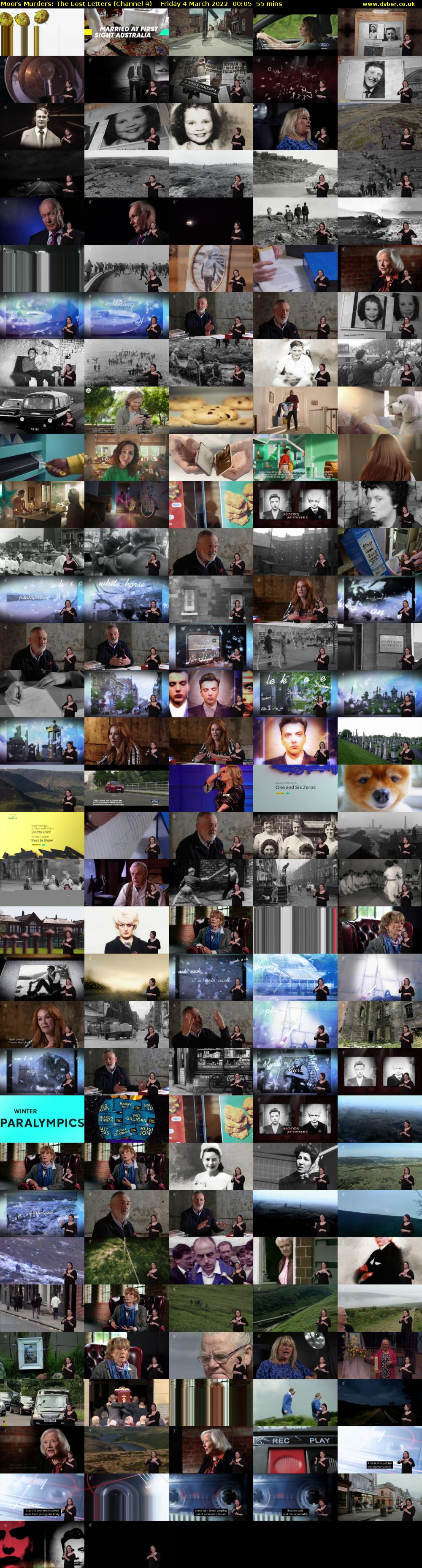 Moors Murders: The Lost Letters (Channel 4) Friday 4 March 2022 00:05 - 01:00