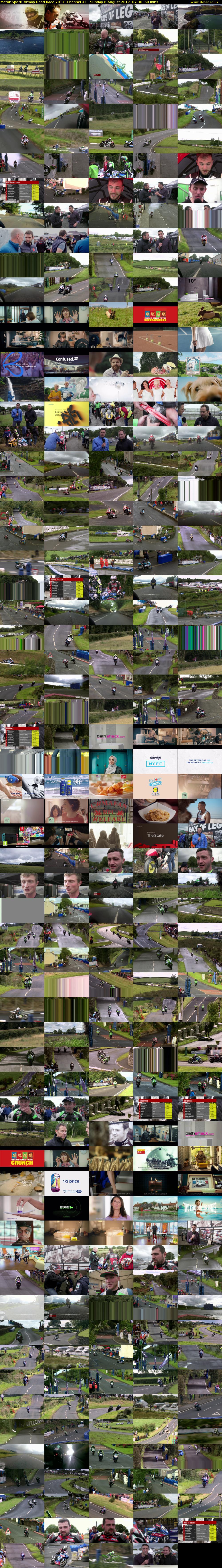 Motor Sport: Armoy Road Race 2017 (Channel 4) Sunday 6 August 2017 07:30 - 08:30