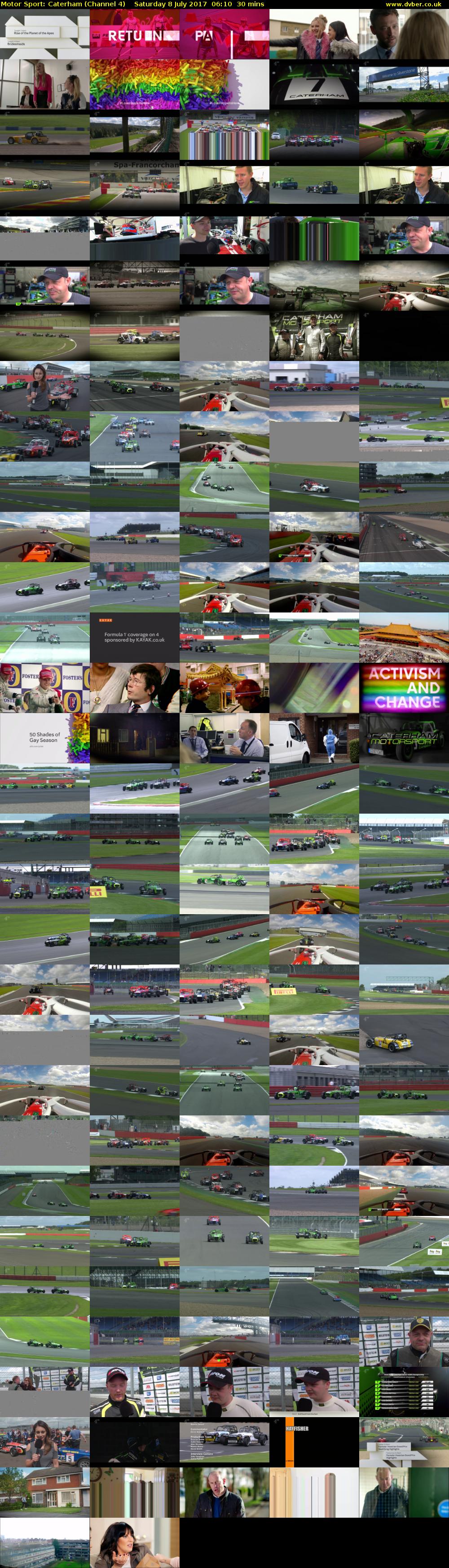 Motor Sport: Caterham (Channel 4) Saturday 8 July 2017 06:10 - 06:40