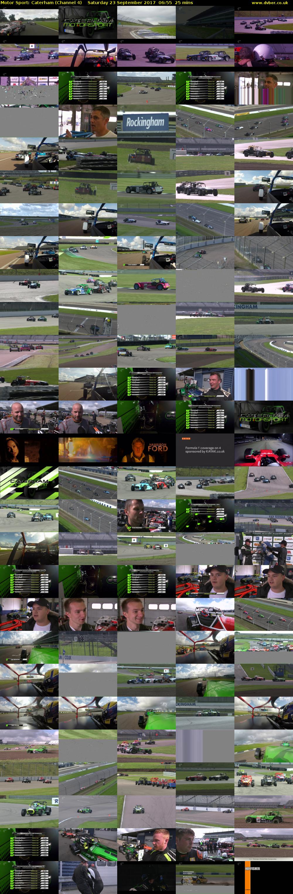 Motor Sport: Caterham (Channel 4) Saturday 23 September 2017 06:55 - 07:20