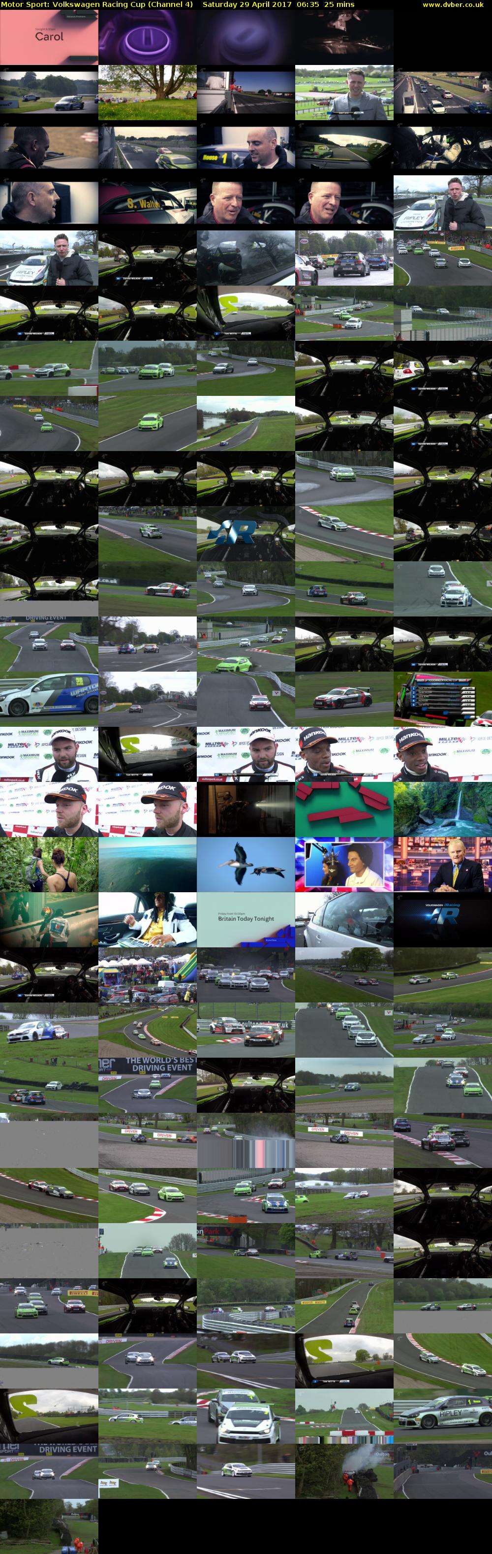Motor Sport: Volkswagen Racing Cup (Channel 4) Saturday 29 April 2017 06:35 - 07:00