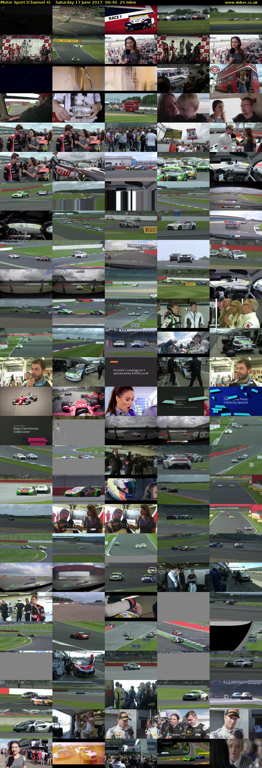 Motor Sport (Channel 4) Saturday 17 June 2017 06:40 - 07:05