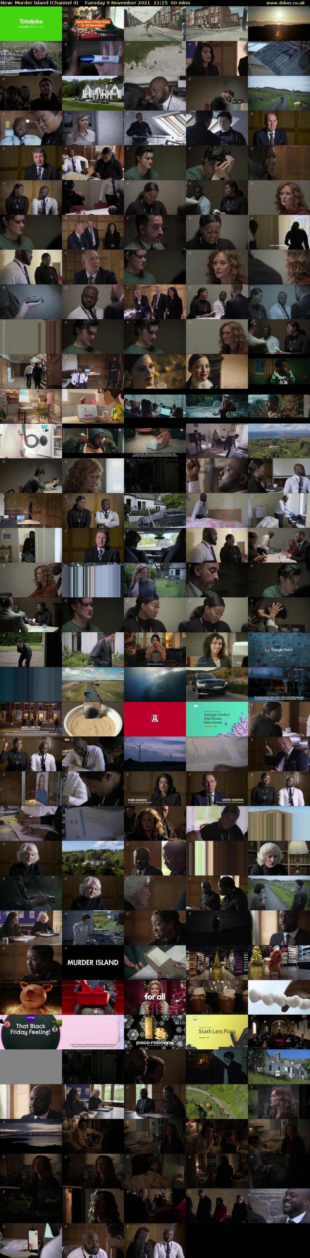 Murder Island (Channel 4) Tuesday 9 November 2021 21:15 - 22:15