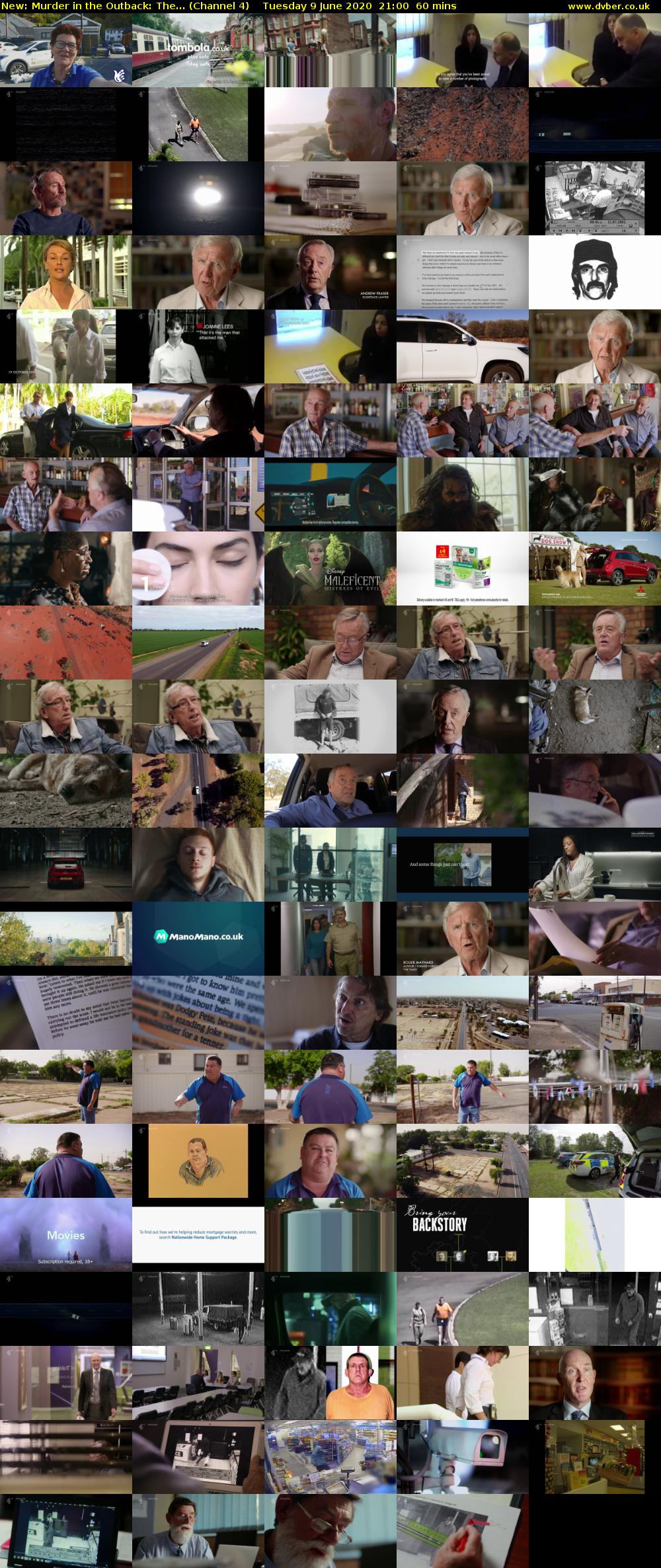 Murder in the Outback: The... (Channel 4) Tuesday 9 June 2020 21:00 - 22:00
