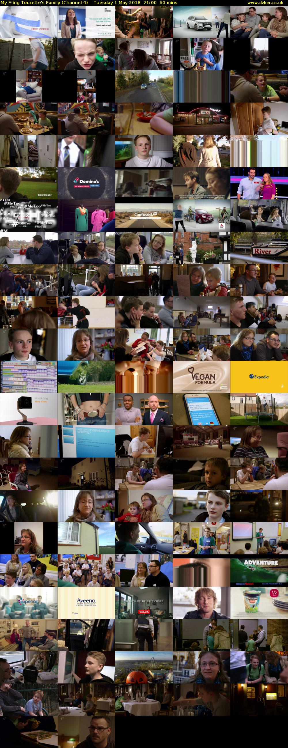 My F-ing Tourette's Family (Channel 4) Tuesday 1 May 2018 21:00 - 22:00