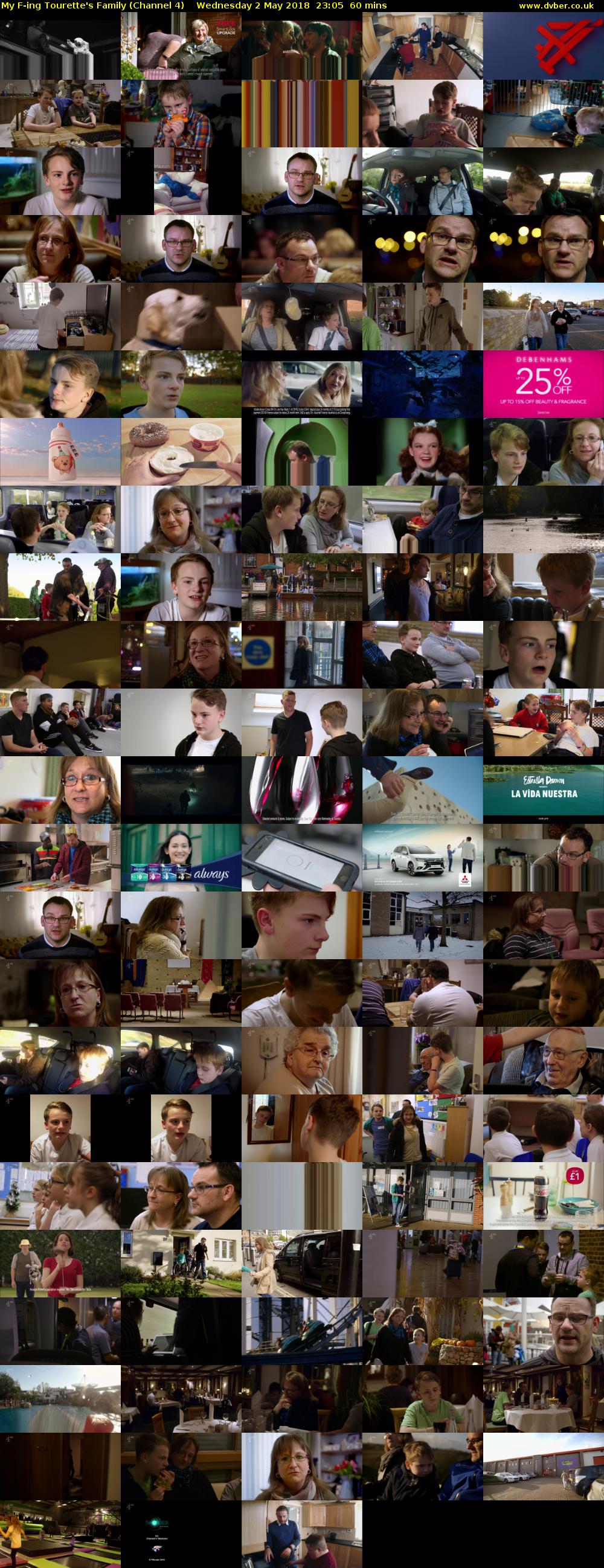My F-ing Tourette's Family (Channel 4) Wednesday 2 May 2018 23:05 - 00:05