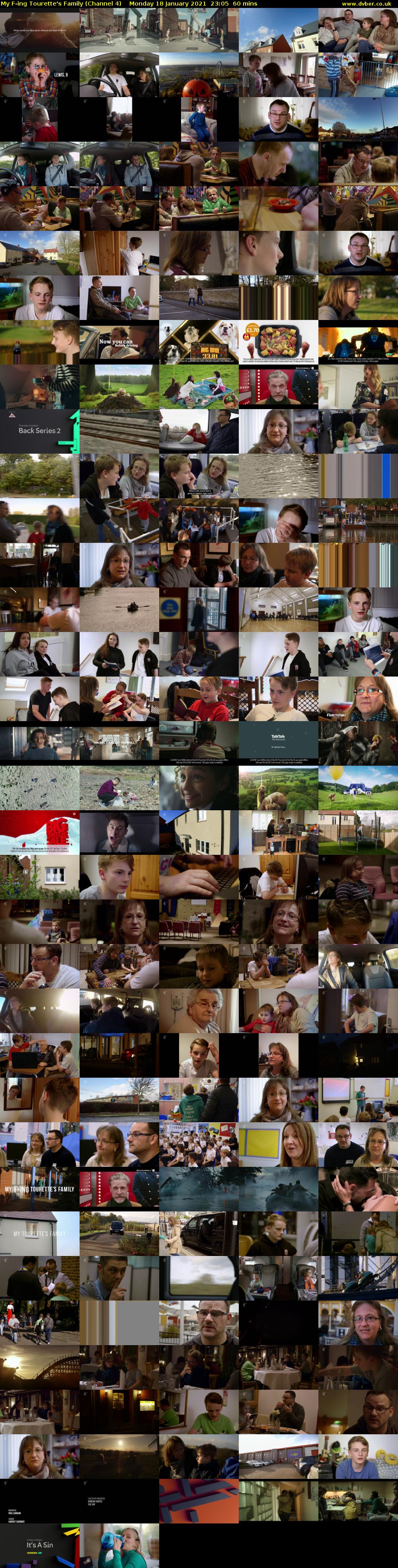 My F-ing Tourette's Family (Channel 4) Monday 18 January 2021 23:05 - 00:05