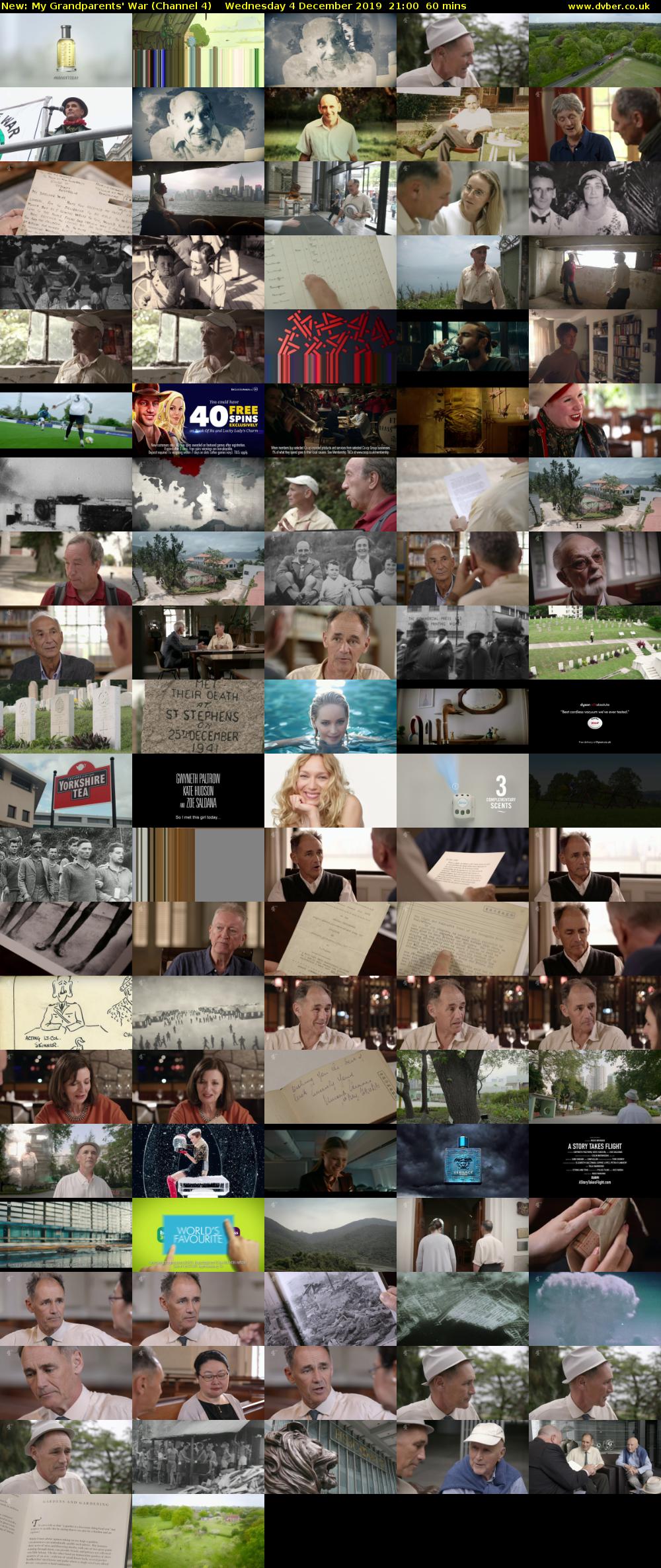 My Grandparents' War (Channel 4) Wednesday 4 December 2019 21:00 - 22:00