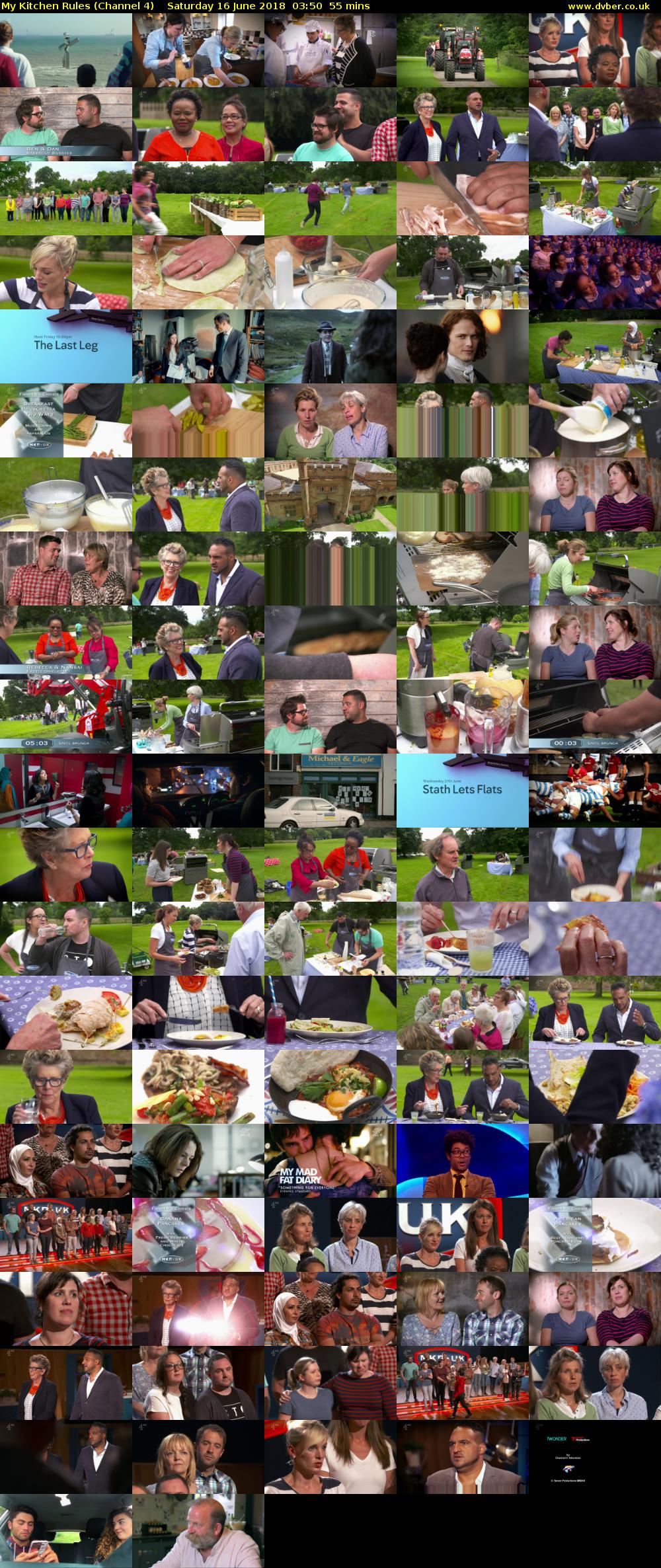 My Kitchen Rules (Channel 4) Saturday 16 June 2018 03:50 - 04:45