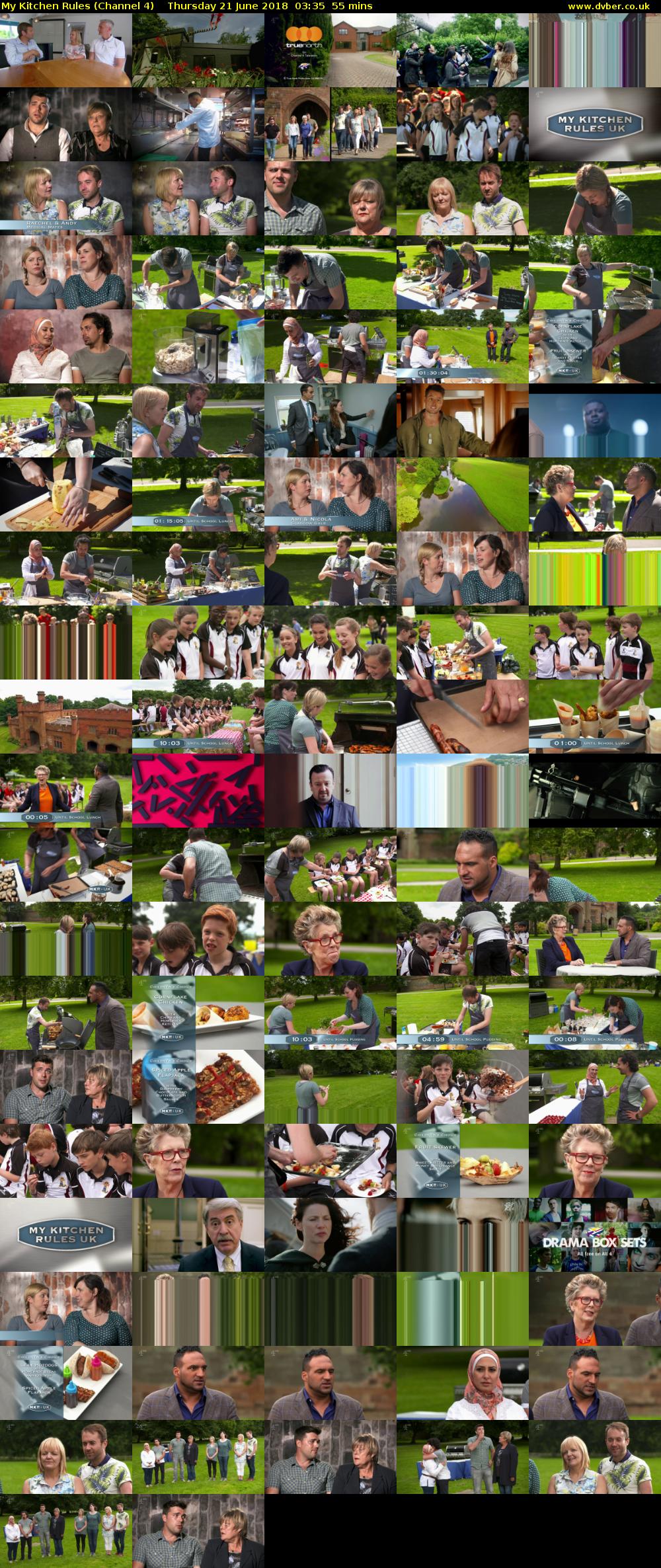 My Kitchen Rules (Channel 4) Thursday 21 June 2018 03:35 - 04:30
