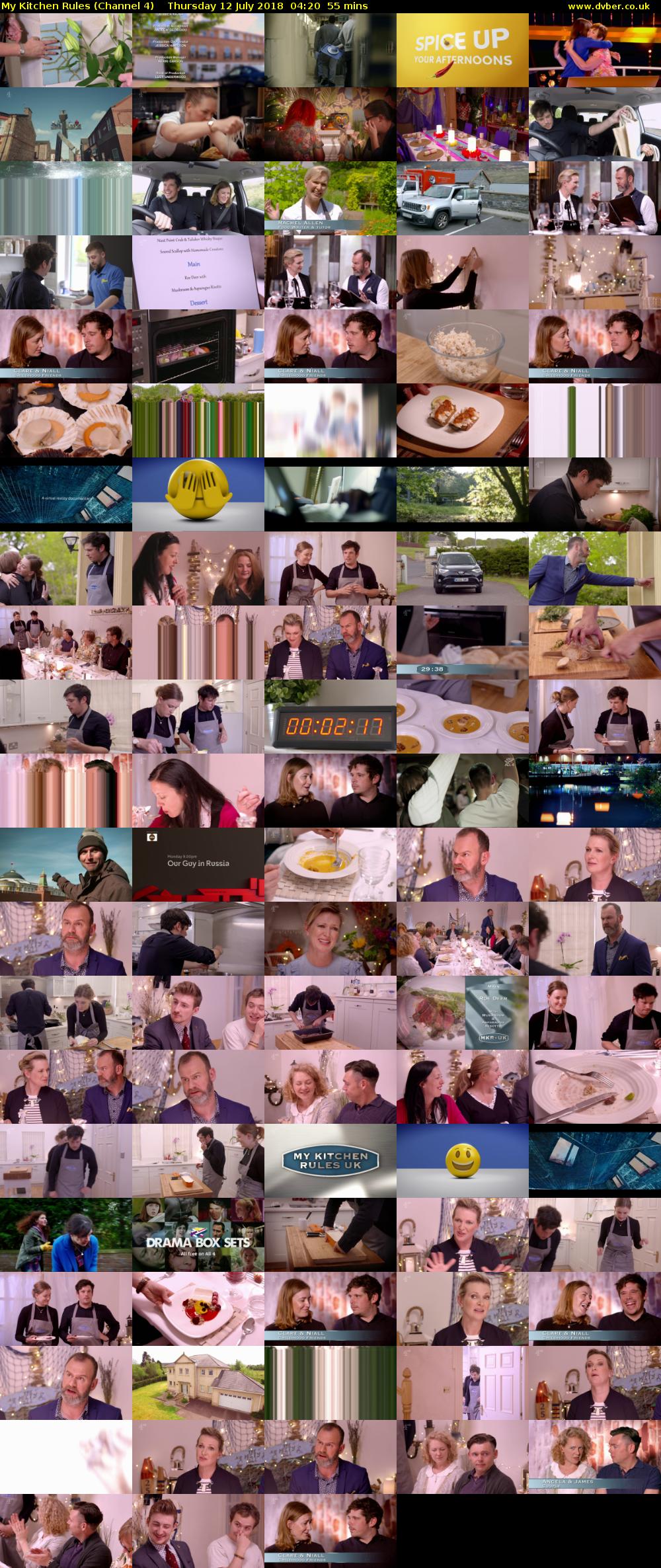 My Kitchen Rules (Channel 4) Thursday 12 July 2018 04:20 - 05:15