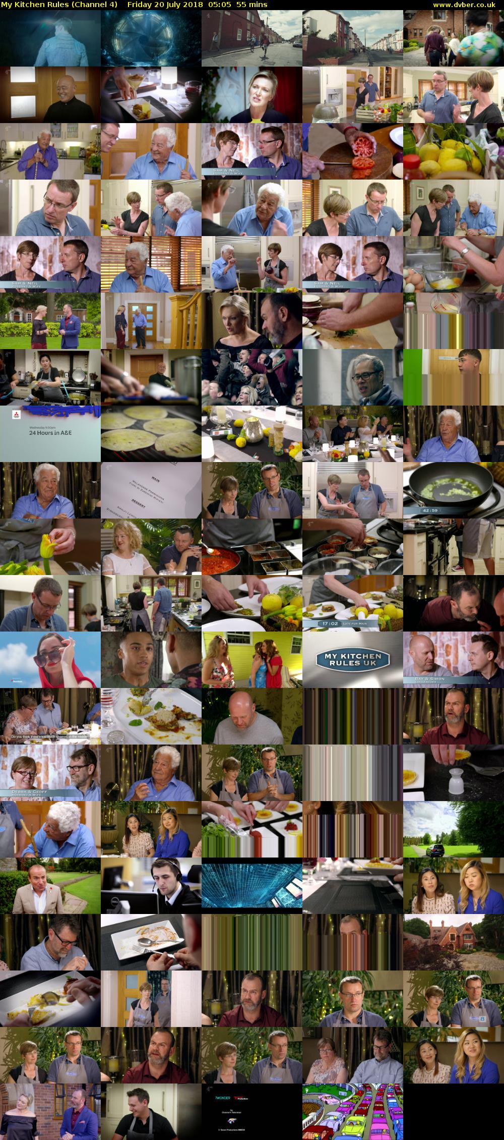 My Kitchen Rules (Channel 4) Friday 20 July 2018 05:05 - 06:00