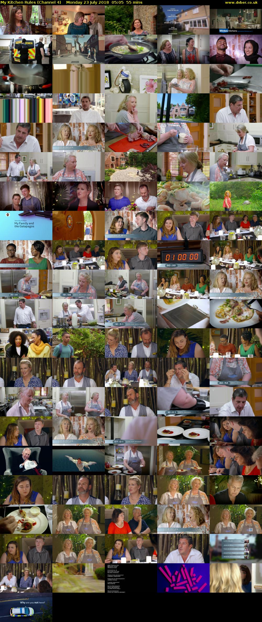 My Kitchen Rules (Channel 4) Monday 23 July 2018 05:05 - 06:00