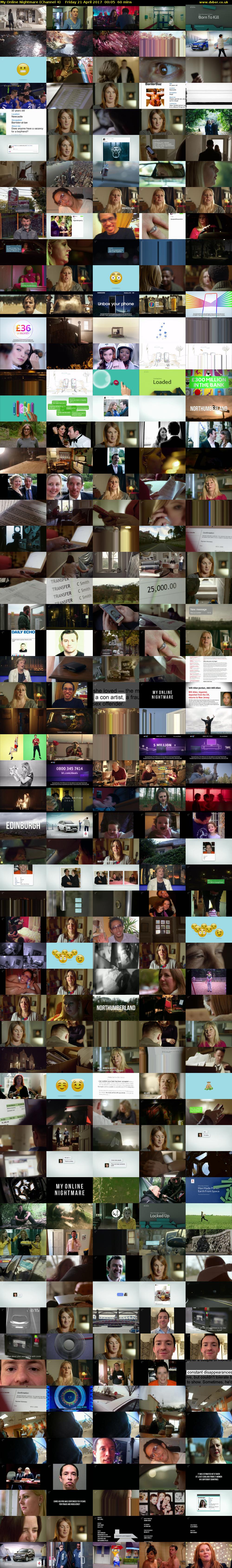 My Online Nightmare (Channel 4) Friday 21 April 2017 00:05 - 01:05