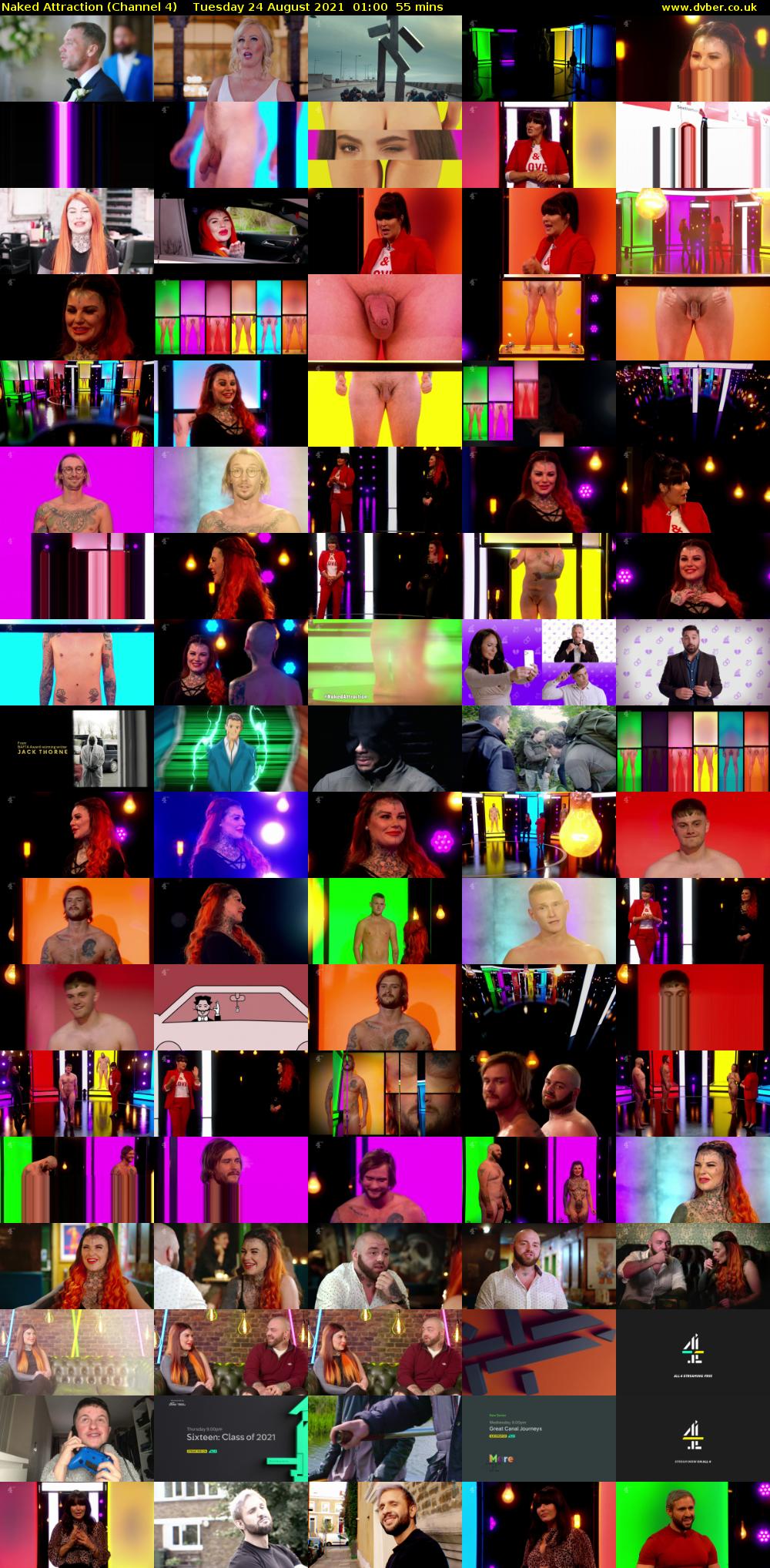 Naked Attraction (Channel 4) Tuesday 24 August 2021 01:00 - 01:55
