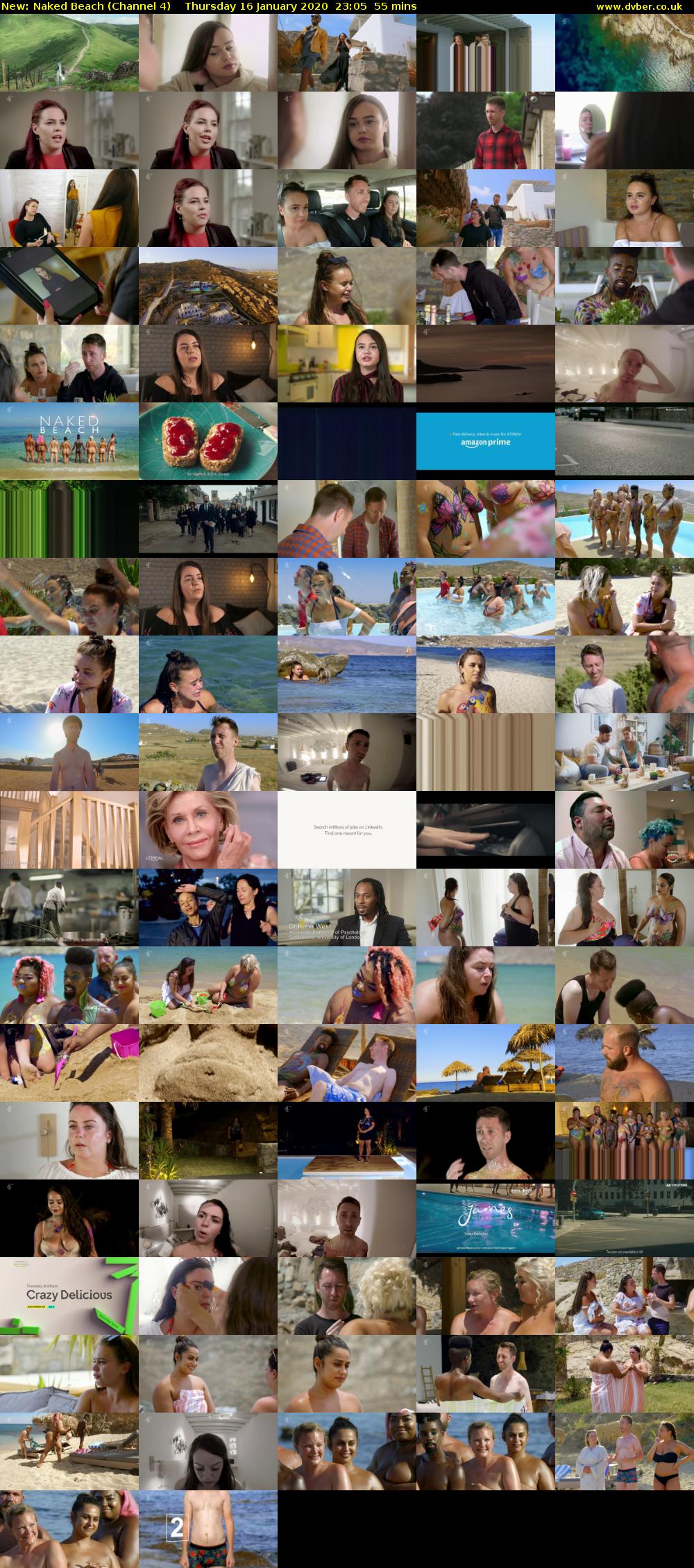 Naked Beach (Channel 4) Thursday 16 January 2020 23:05 - 00:00