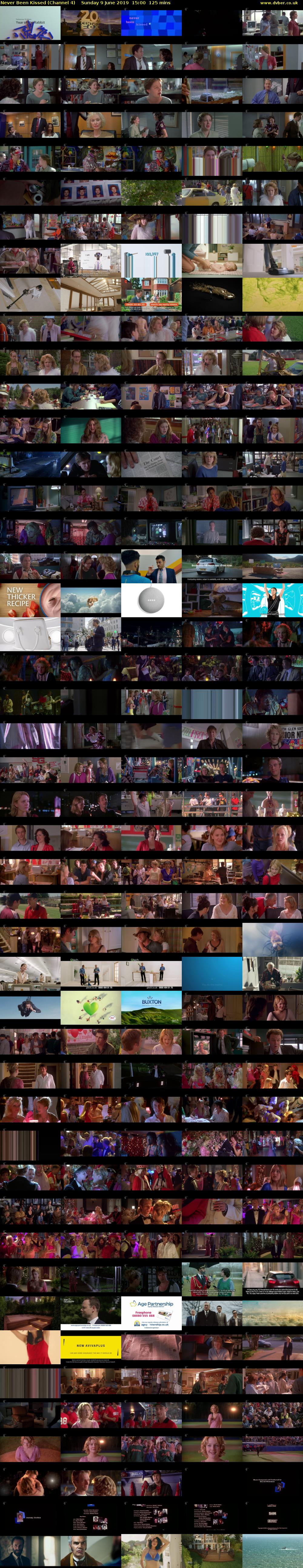 Never Been Kissed (Channel 4) Sunday 9 June 2019 15:00 - 17:05