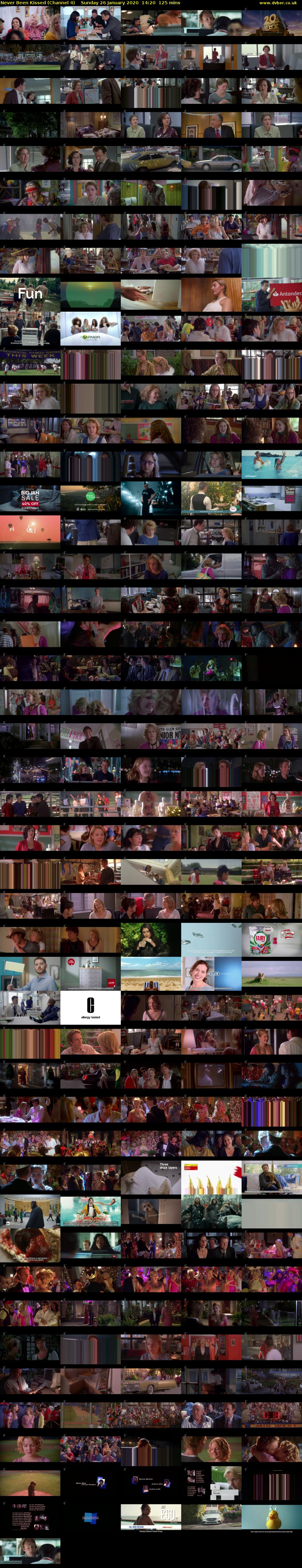 Never Been Kissed (Channel 4) Sunday 26 January 2020 14:20 - 16:25