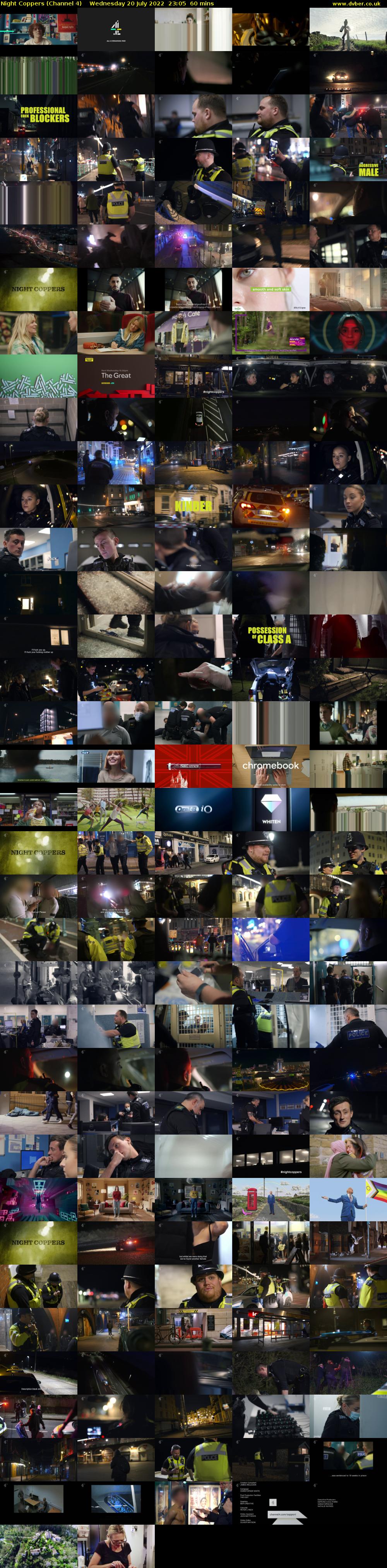 Night Coppers (Channel 4) Wednesday 20 July 2022 23:05 - 00:05