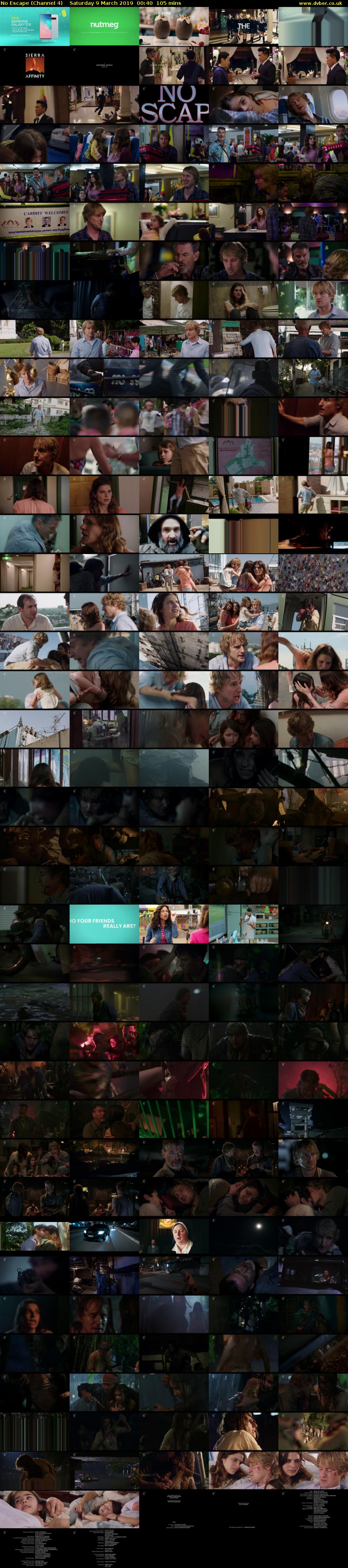 No Escape (Channel 4) Saturday 9 March 2019 00:40 - 02:25