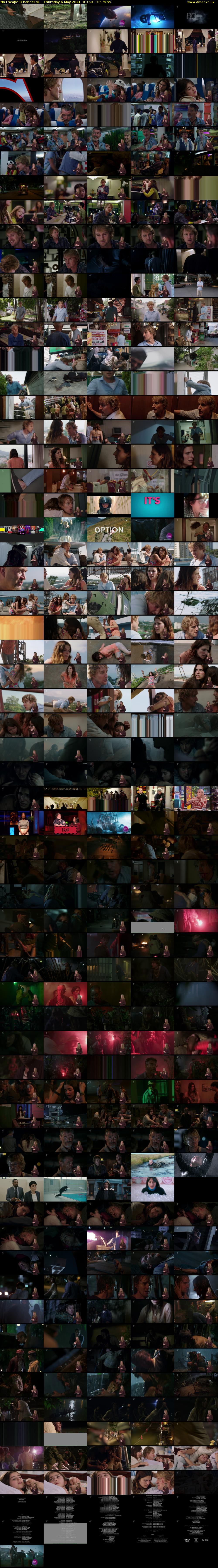 No Escape (Channel 4) Thursday 6 May 2021 01:50 - 03:35