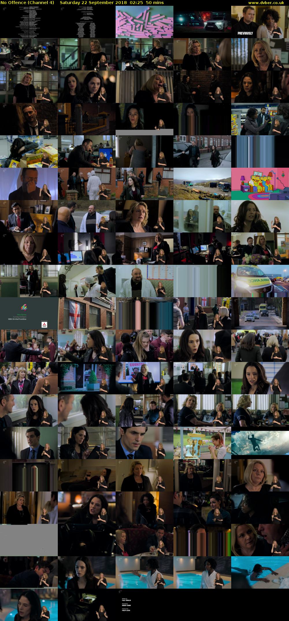 No Offence (Channel 4) Saturday 22 September 2018 02:25 - 03:15