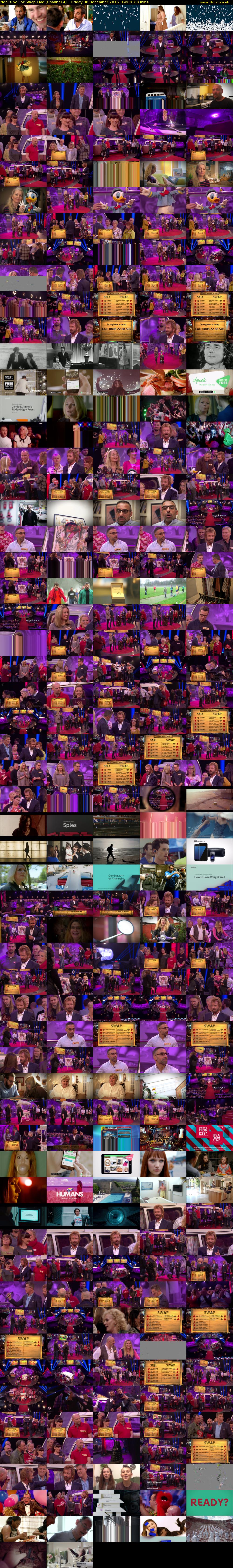 Noel's Sell or Swap Live (Channel 4) Friday 30 December 2016 19:00 - 20:00