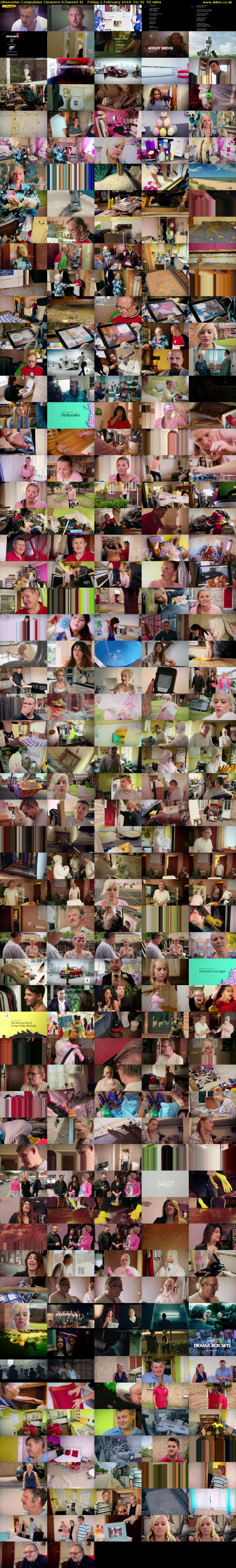 Obsessive Compulsive Cleaners (Channel 4) Friday 2 February 2018 01:30 - 02:25