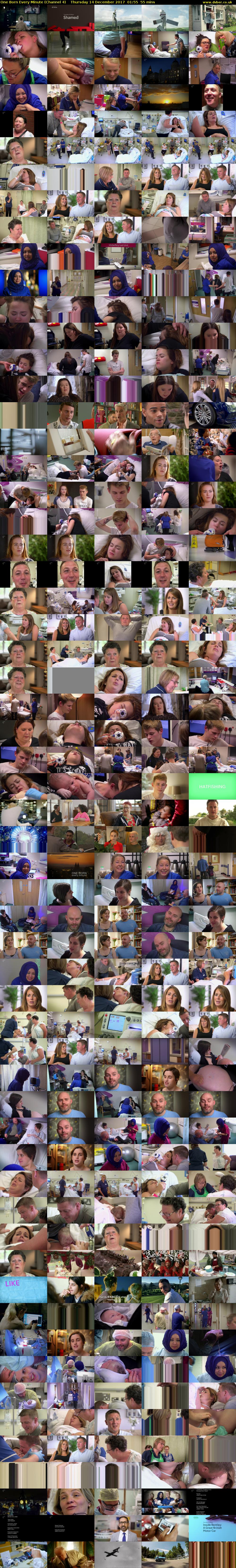 One Born Every Minute (Channel 4) Thursday 14 December 2017 01:55 - 02:50