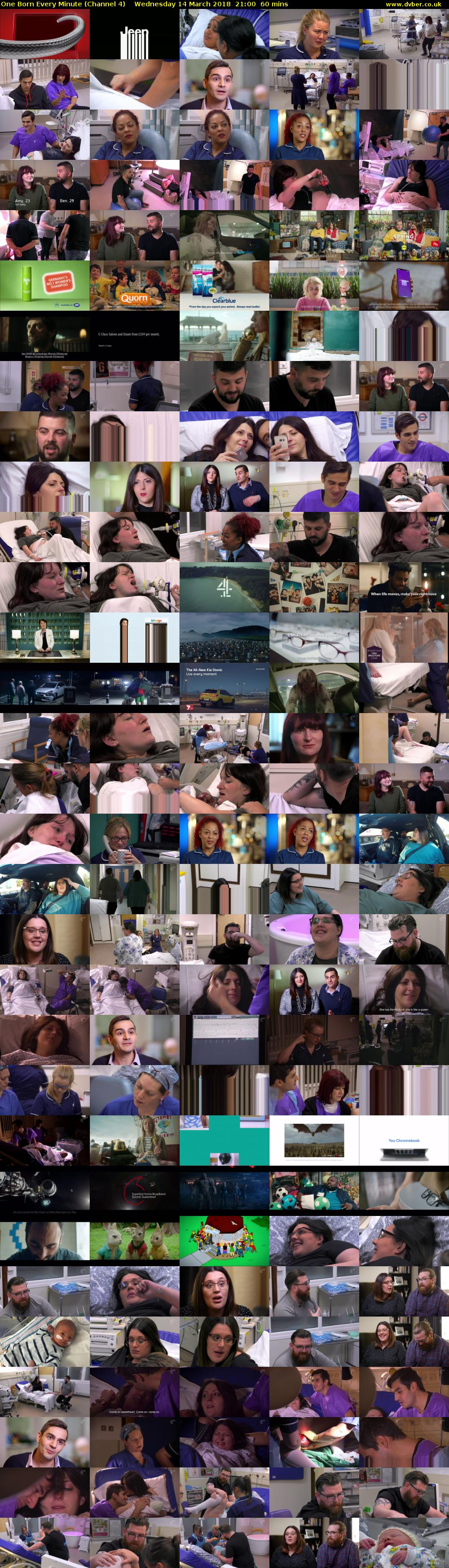 One Born Every Minute (Channel 4) Wednesday 14 March 2018 21:00 - 22:00