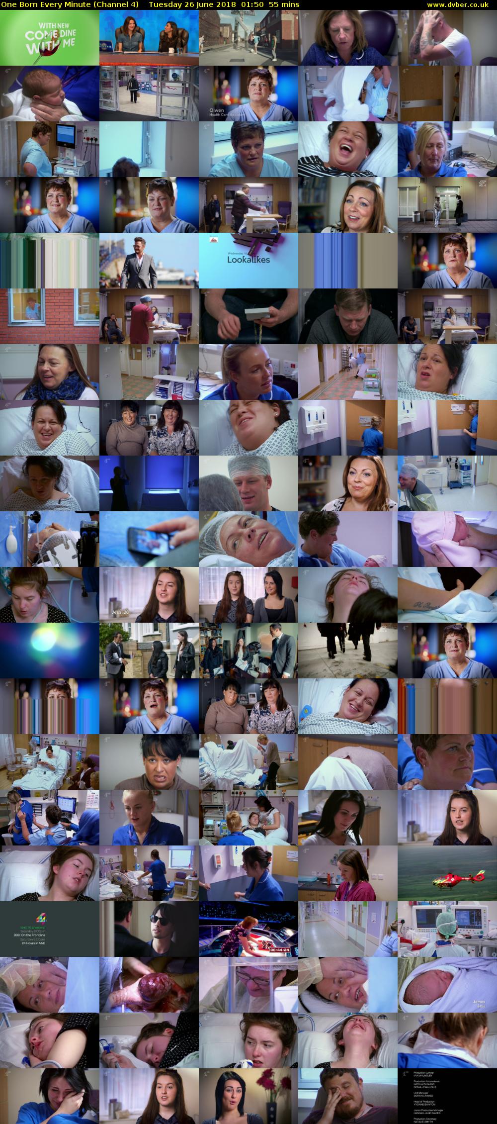 One Born Every Minute (Channel 4) Tuesday 26 June 2018 01:50 - 02:45