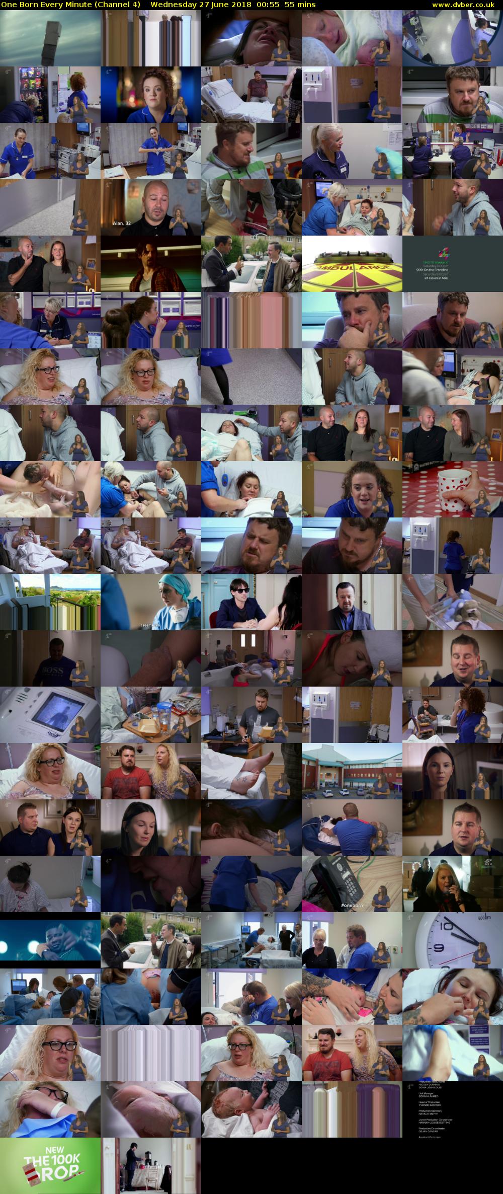One Born Every Minute (Channel 4) Wednesday 27 June 2018 00:55 - 01:50
