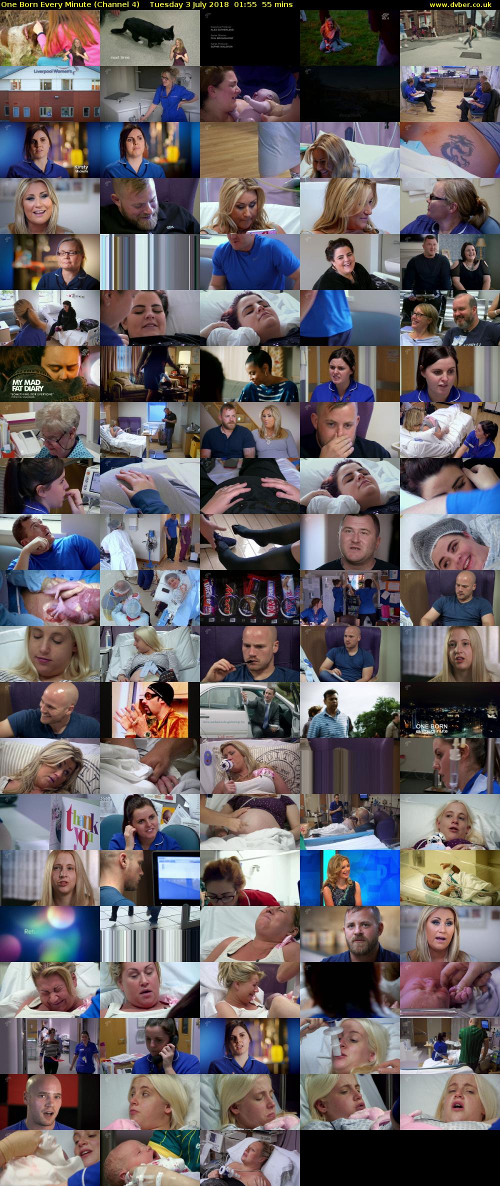 One Born Every Minute (Channel 4) Tuesday 3 July 2018 01:55 - 02:50