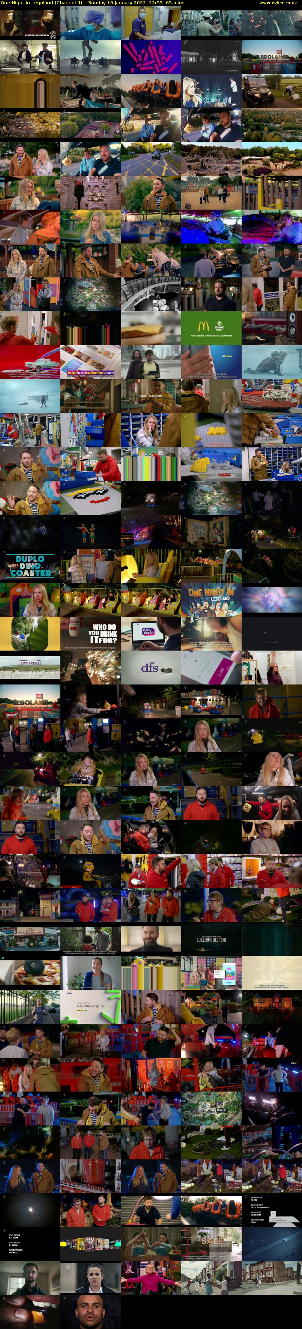 One Night in Legoland (Channel 4) Sunday 16 January 2022 22:55 - 00:00