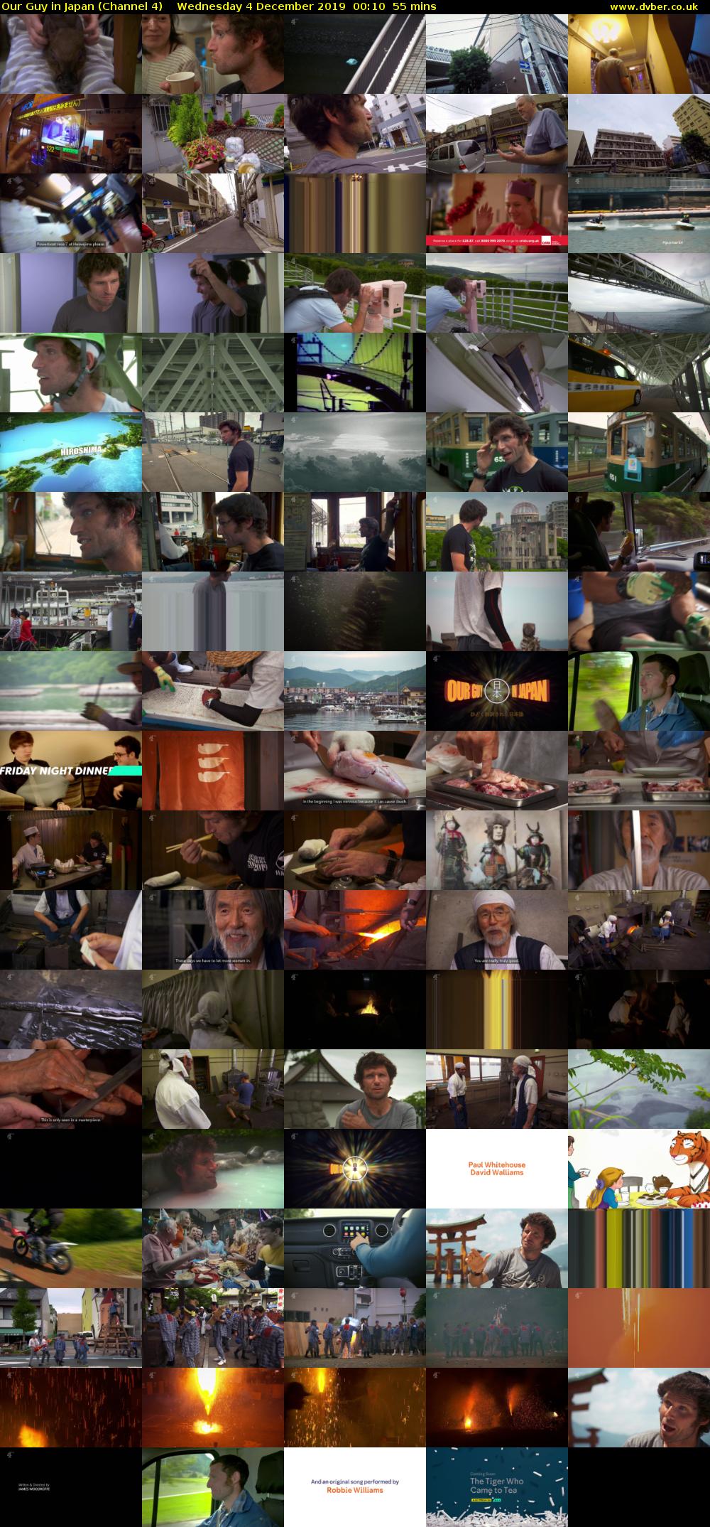 Our Guy in Japan (Channel 4) Wednesday 4 December 2019 00:10 - 01:05