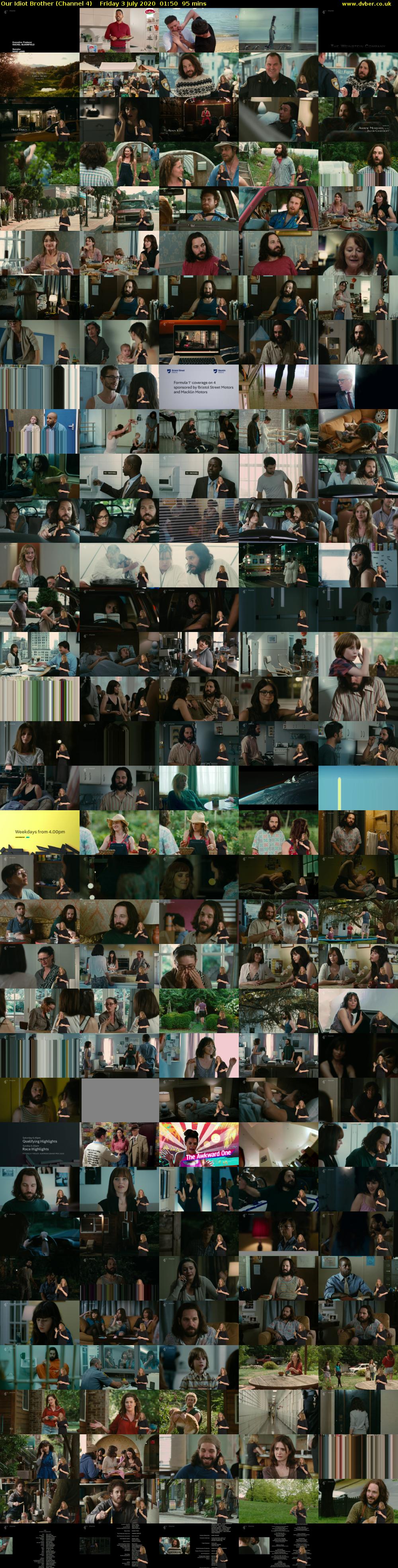 Our Idiot Brother (Channel 4) Friday 3 July 2020 01:50 - 03:25